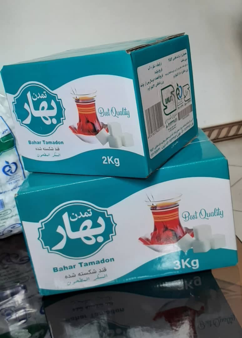قند شکسته ۳ کیلوگرم کارتن