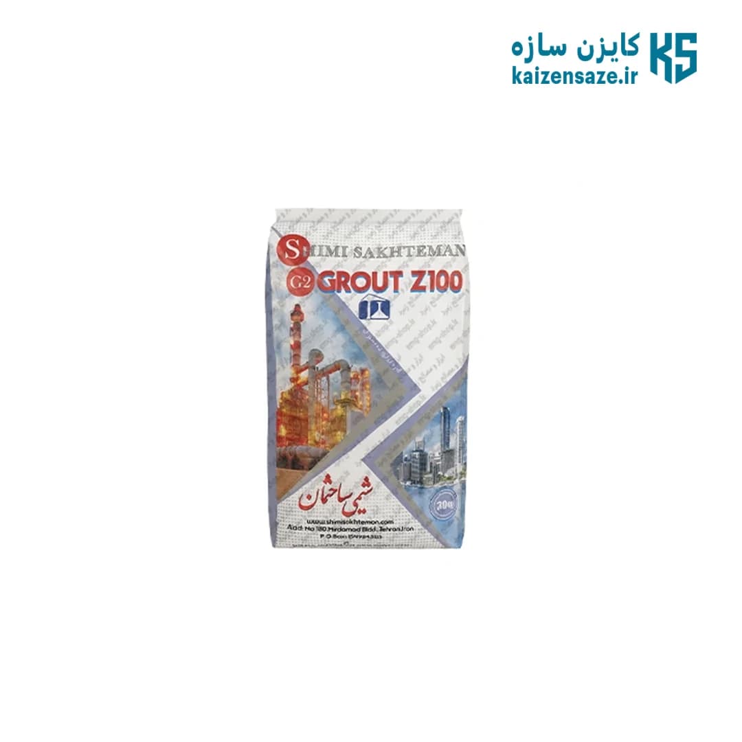 گروت Z100شیمی ساختمان ۳۰ کیلویی — تصویر ۲