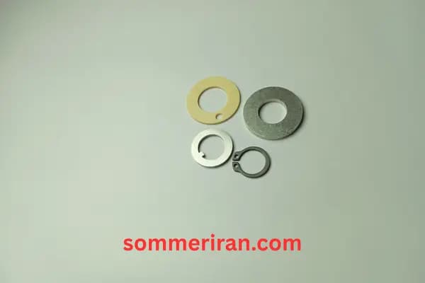 واشر پشت موتور جک زومر Twist 200 | مجموعه کامل خار و واشر اصلی زومر آلمان | sommer
