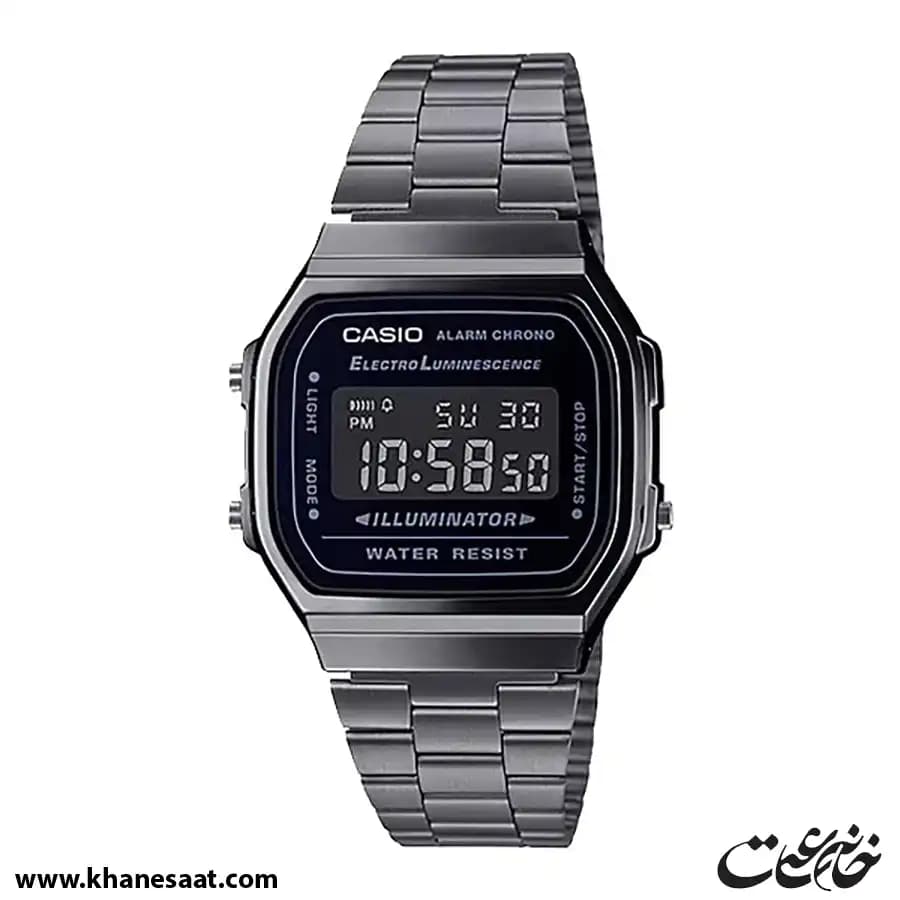 ساعت مچی مردانه و زنانه کاسیو مدل A168WGG-1B — تصویر ۸