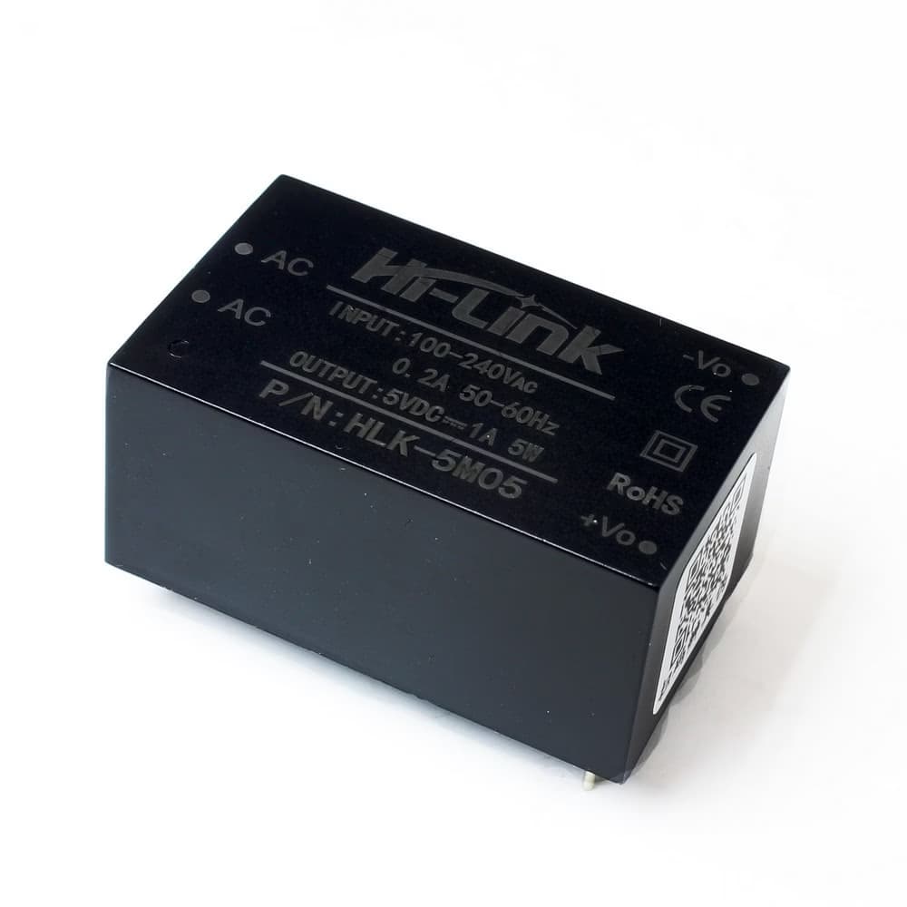 HLK-5M05 | مبدل 220 ولت AC به 5 ولت DC با حداکثر جریان 1 آمپر