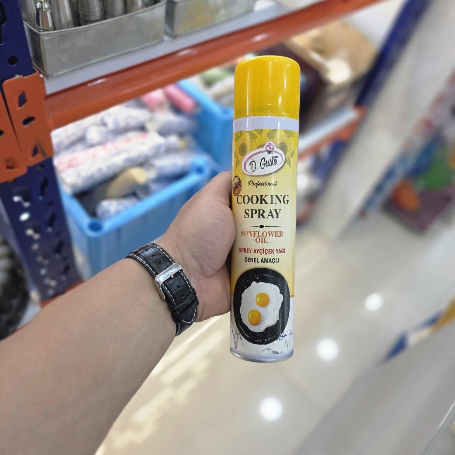 اسپری روغن پخت و پز دکترگوستو — تصویر ۳