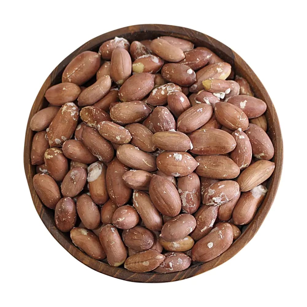 مغز بادام زمينی نمکی