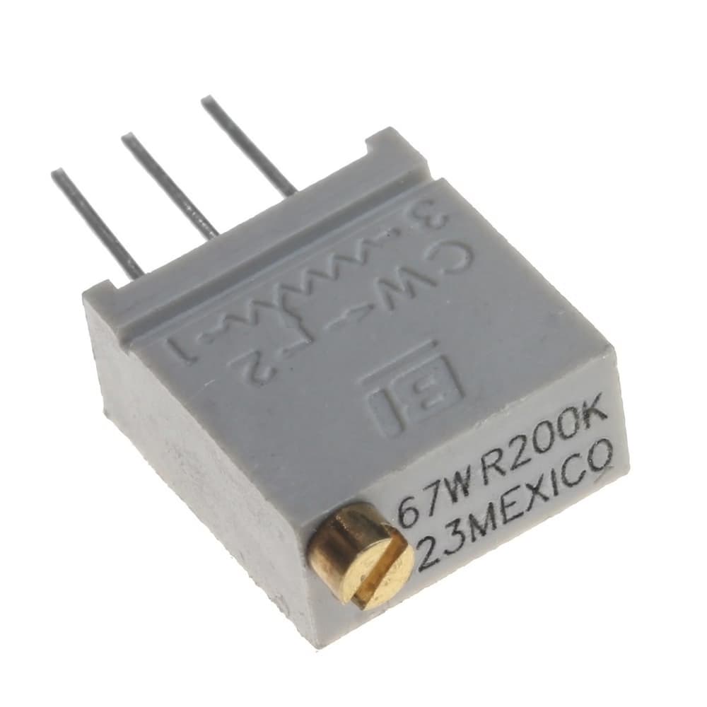 مولتی ترن طوسی 200 کیلو اهم ایستاده | 67WR-200KOHMS