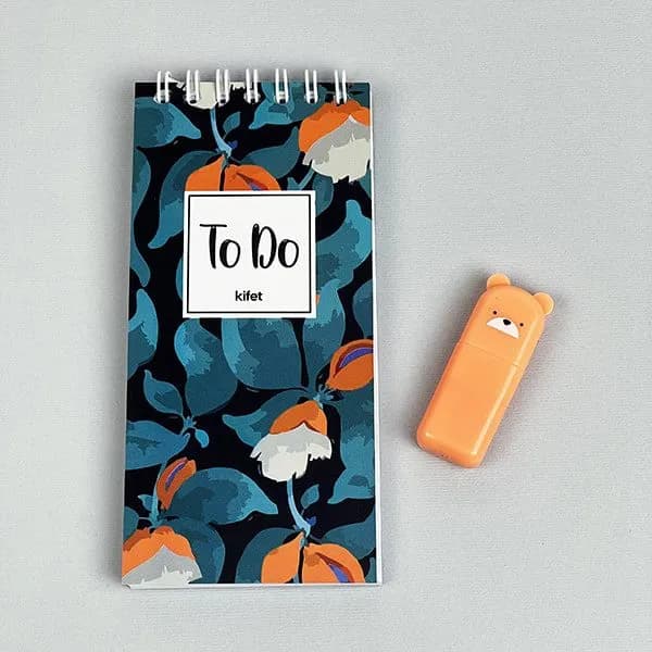 دفترچه To Do List گلدار کیفت — تصویر ۲