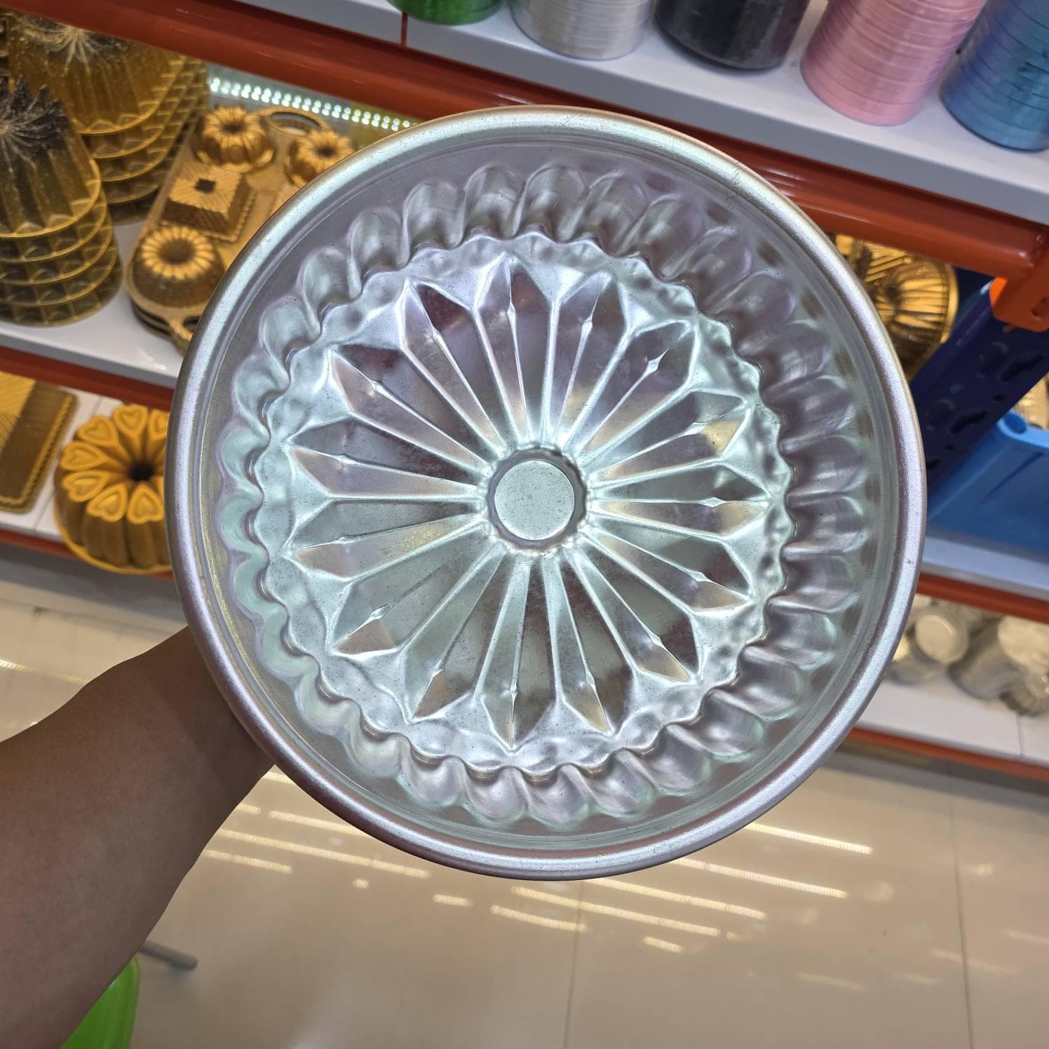 قالب کیک آلومینیوم طرح ستاره — تصویر ۴