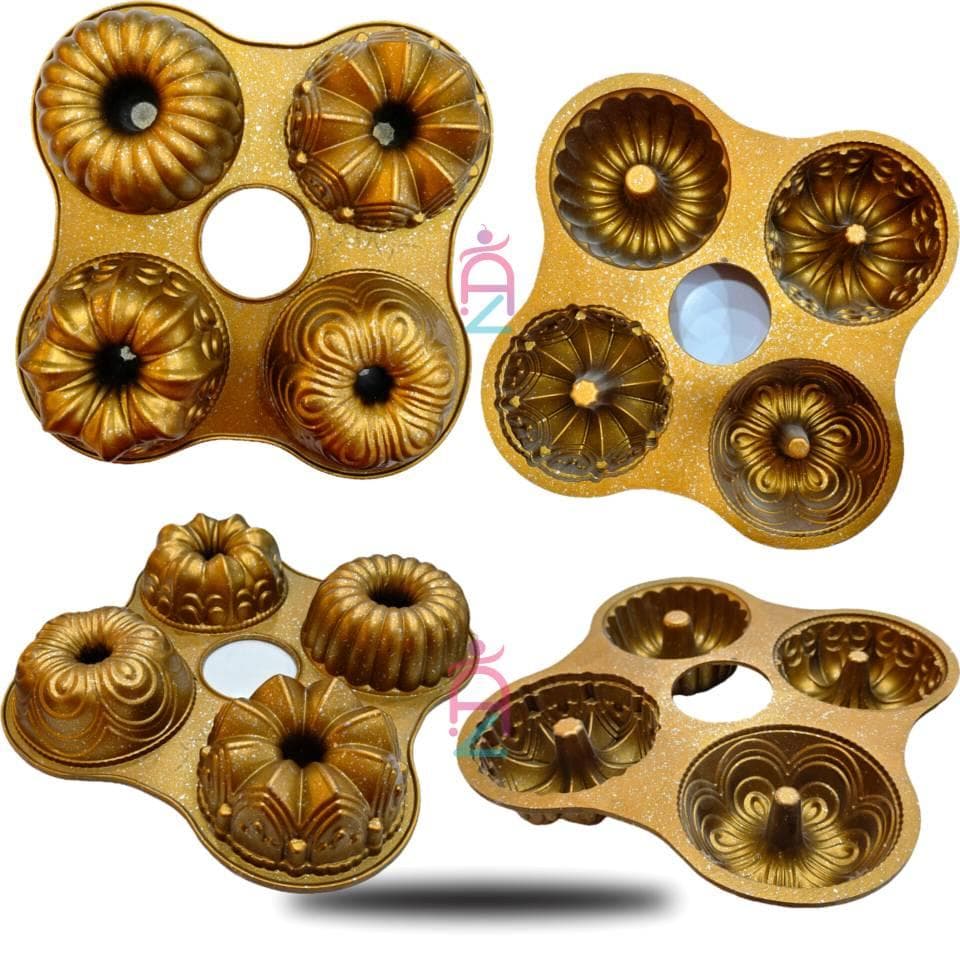 قالب کیک چدنی ۴خانه اعلا