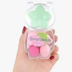 باکس خرس 7 عددی پد اسفنجی Sweet Beauty