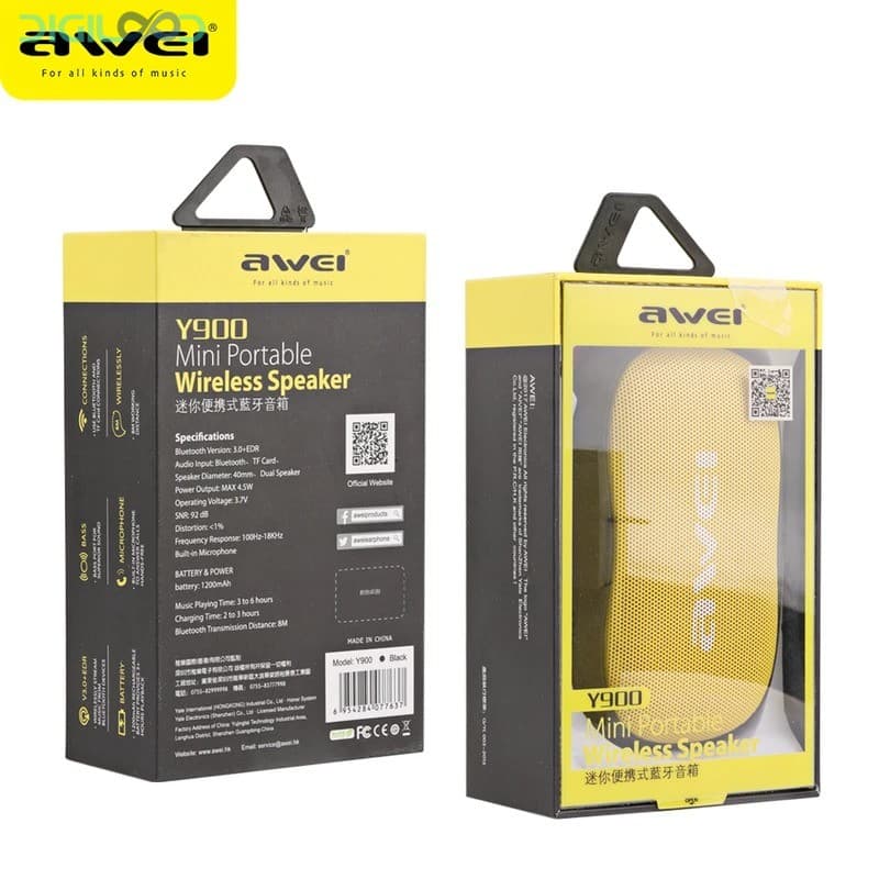 اسپیکر بلوتوثی قابل حمل Awei Y900 — تصویر ۵