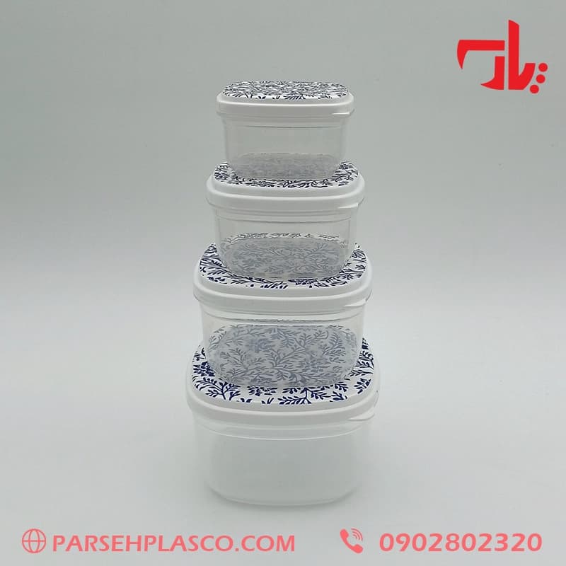 سرویس فریزری (۴ عددی) طرحدار