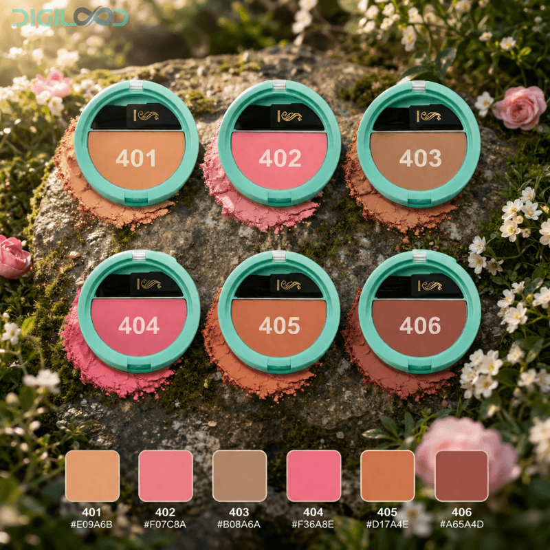 رژ گونه شال کوین Shall Coin Blush — تصویر ۳