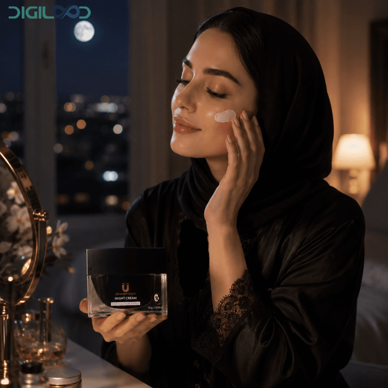 کرم شب لاکچری کوین Night Cream — تصویر ۳