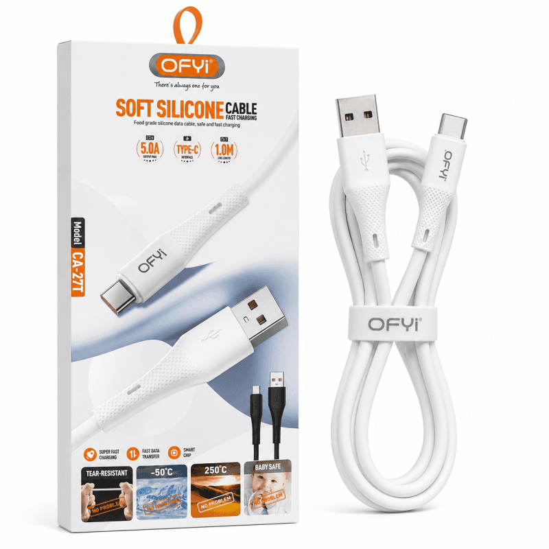 کابل شارژ Type-C اوفی OFYI مدل CA-27T