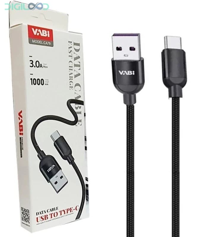 کابل شارژ USB به Type-C وابی VABI مدل CA79