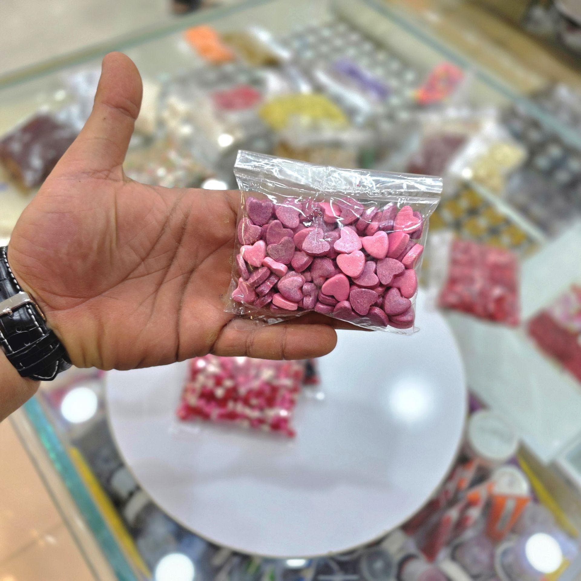 ترافل قلب درشت صورتی (۵۰گرمی) — تصویر ۳