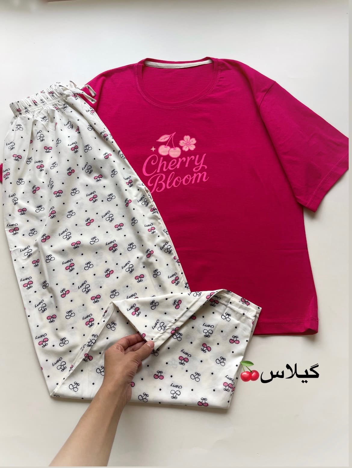 ست تیشرت شلوار بوگاتی فانتزی زنانه — تصویر ۳