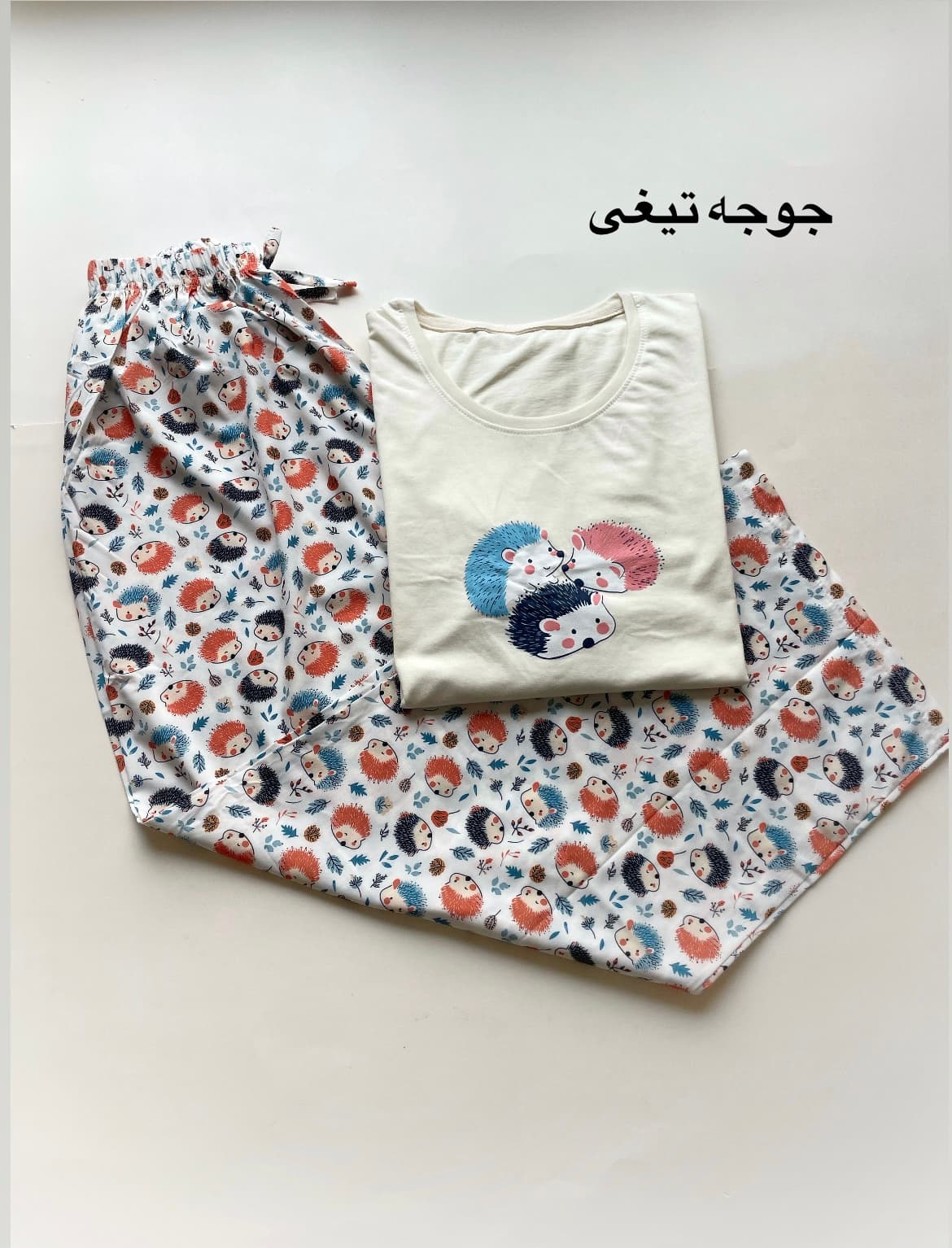 ست تیشرت شلوار بوگاتی فانتزی زنانه — تصویر ۴