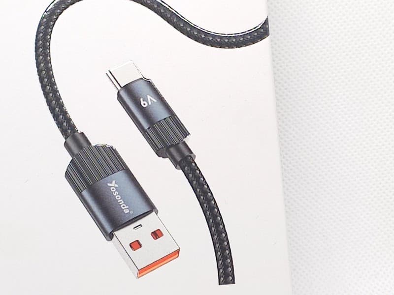 کابل USB به تایپ سی یوسوندا yosonda مدل Y-D14C — تصویر ۵