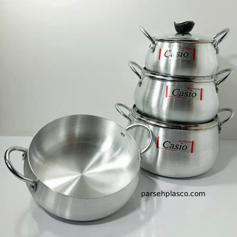 سرویس 7 پارچه کاسیو درب پیرکس