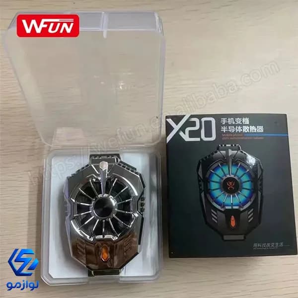 فن خنک کننده گوشی موبایل رادیاتوری مدل X20 — تصویر ۷