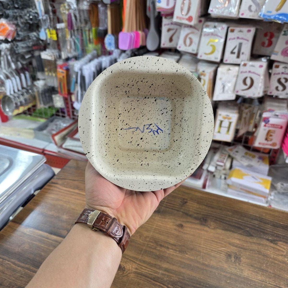 قالب ته چین (کته) گرانیتی مربع تک پرسی — تصویر ۴