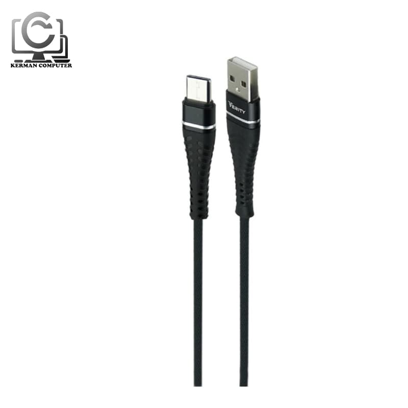 کابل دیتا و تایپ سی Verity مدل cb-31336t