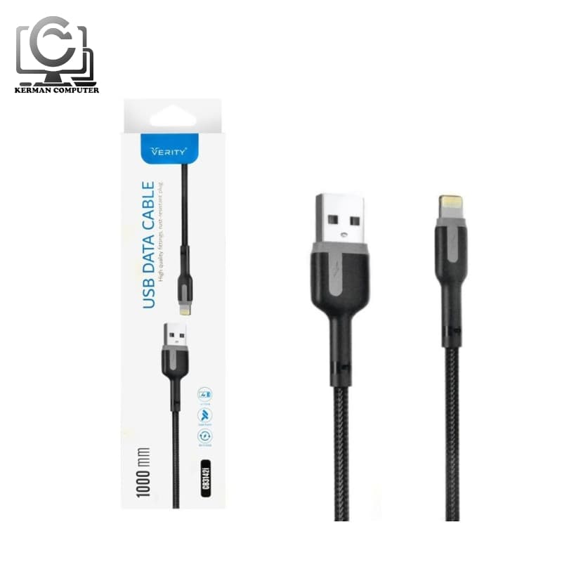 کابل دیتا و شارژر آیفون Verity مدل 3142i — تصویر ۳