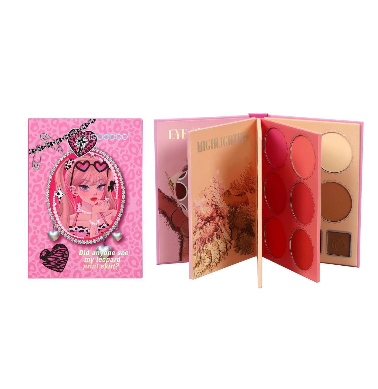 پالت سایه چشم کتابی ۴ برگ Igoodco ای گود کو ۵۱۵۸