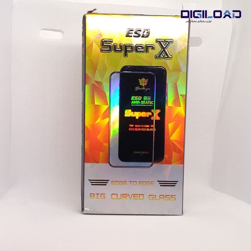 محافظ صفحه نمایش گلس super x مدل آیفون 14-15-16 — تصویر ۳