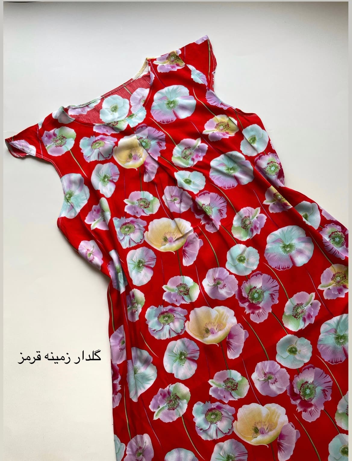 سارافون سرشونه عروسکی نخی قواره دار زنانه