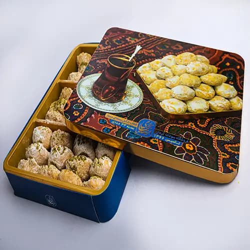 قطاب نارگیل پسته 850 گرمی با برترین کیفیت
