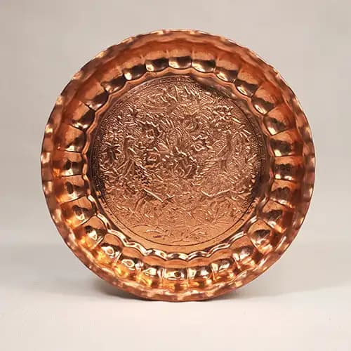 سینی مسی اصل کرمان| بیجاری شاپ