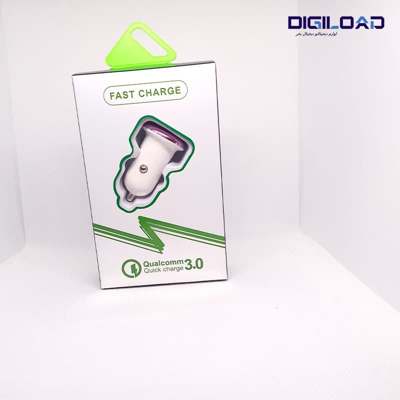 شارژر فندکی مدل Qualcomm3