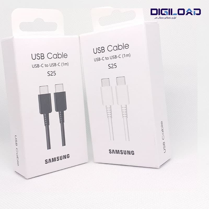 کابل USB-C to USB-C سامسونگ مدل S25