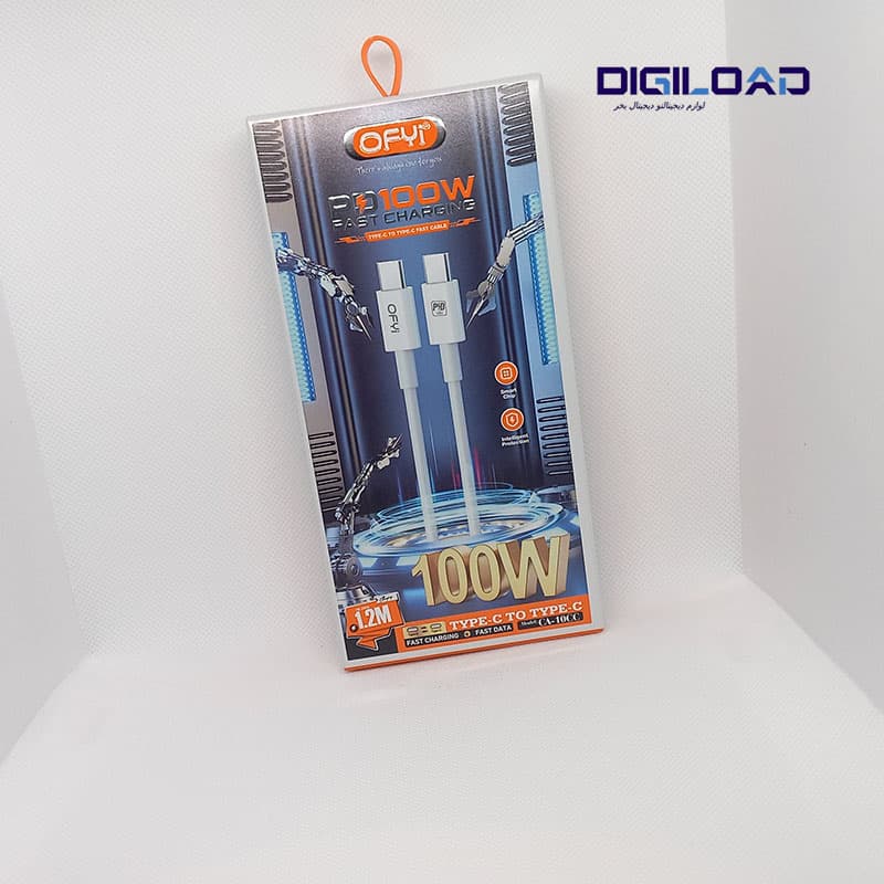 کابل شارژ دو سر Type-c اوفی مدل CA-10CC