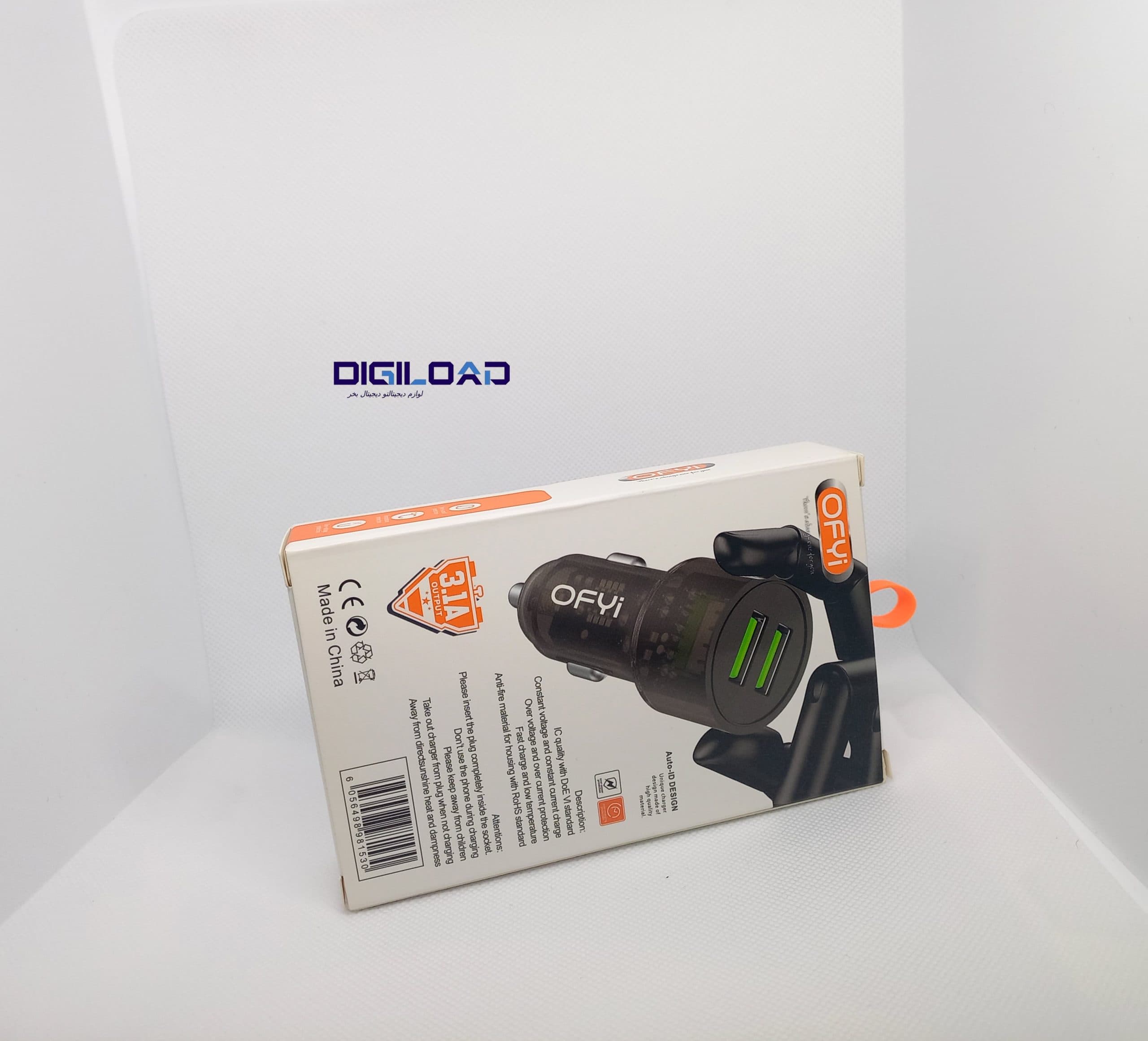 شارژر فندکی اوفی Ofyi مدل CC-05 — تصویر ۲