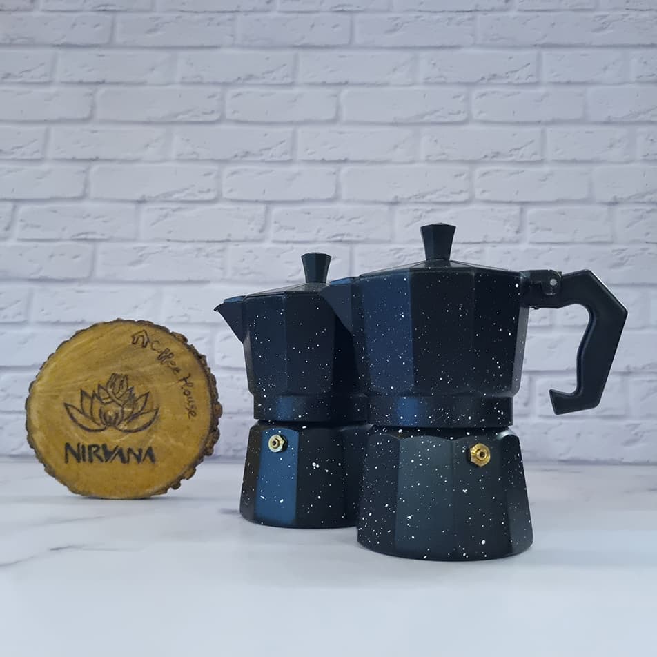موکاپات 3 کاپ مدل مشکی خالدار