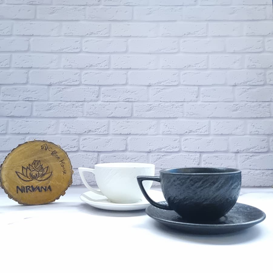 ست فنجان و نعلبکی کاپوچینو