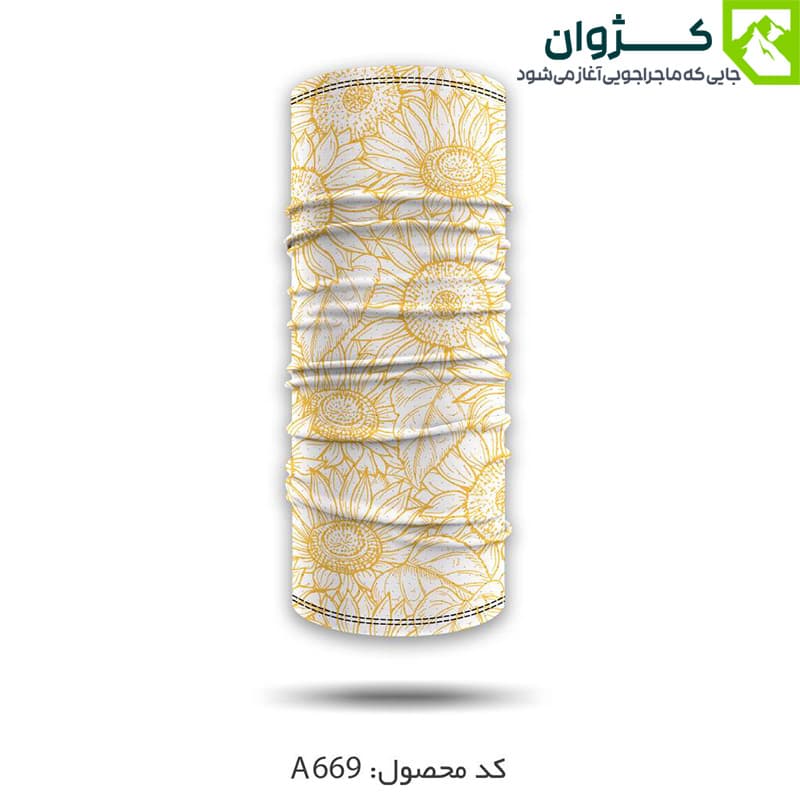 اسکارف تابستانی سوزنی ریز علی باندانا — تصویر ۸