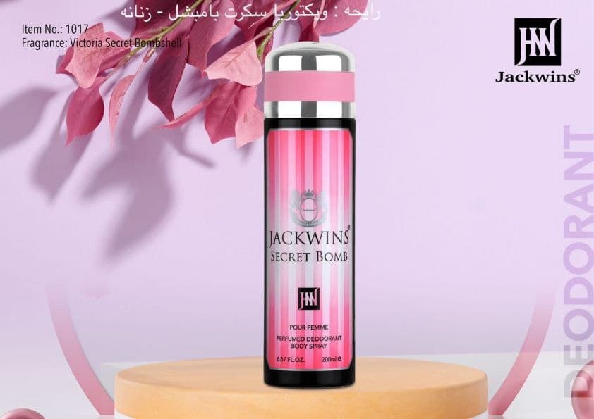 اسپری Victoria’s Secret Bombshell JOHNWIN-JAKWINS اسپری ویکتوریا سکرت بامشل جانوین-جکوینز 200 میل