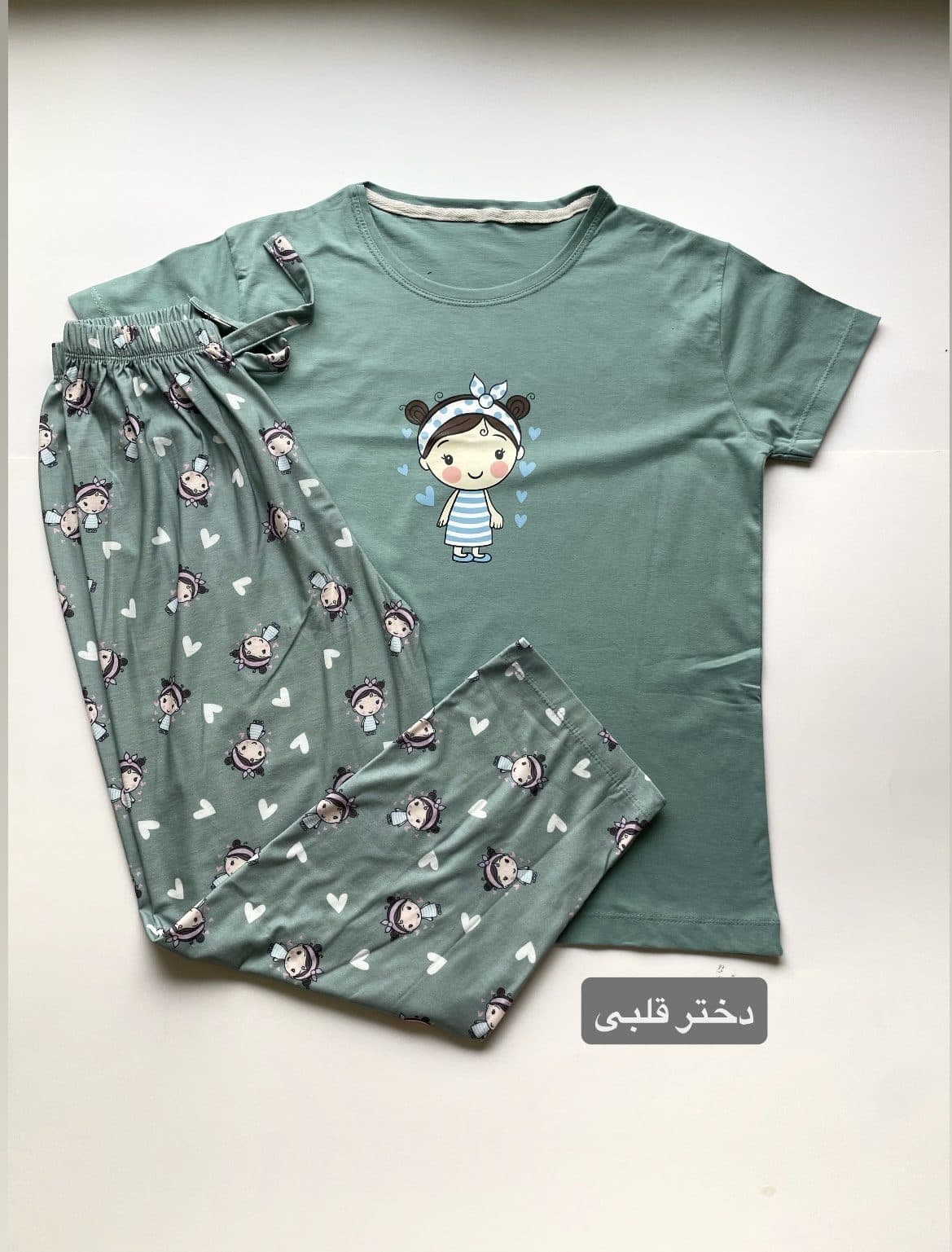 ست تیشرت شلوار میکس زنانه — تصویر ۸