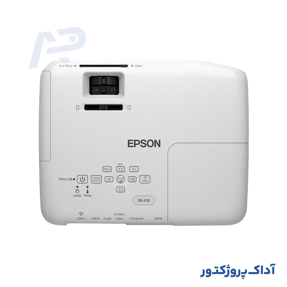 ویدئو پروژکتور اپسون مدل Epson EB-X18 — تصویر ۴