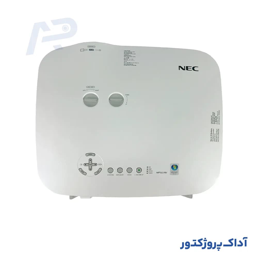 ویدئو پروژکتور ان ای سی مدل NEC NP3151W — تصویر ۵