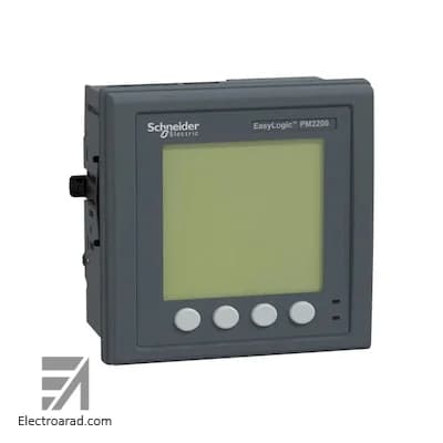 پاورمتر اشنایدر کد PM2220 با نمایشگر LCD و پورت RS485 — تصویر ۲