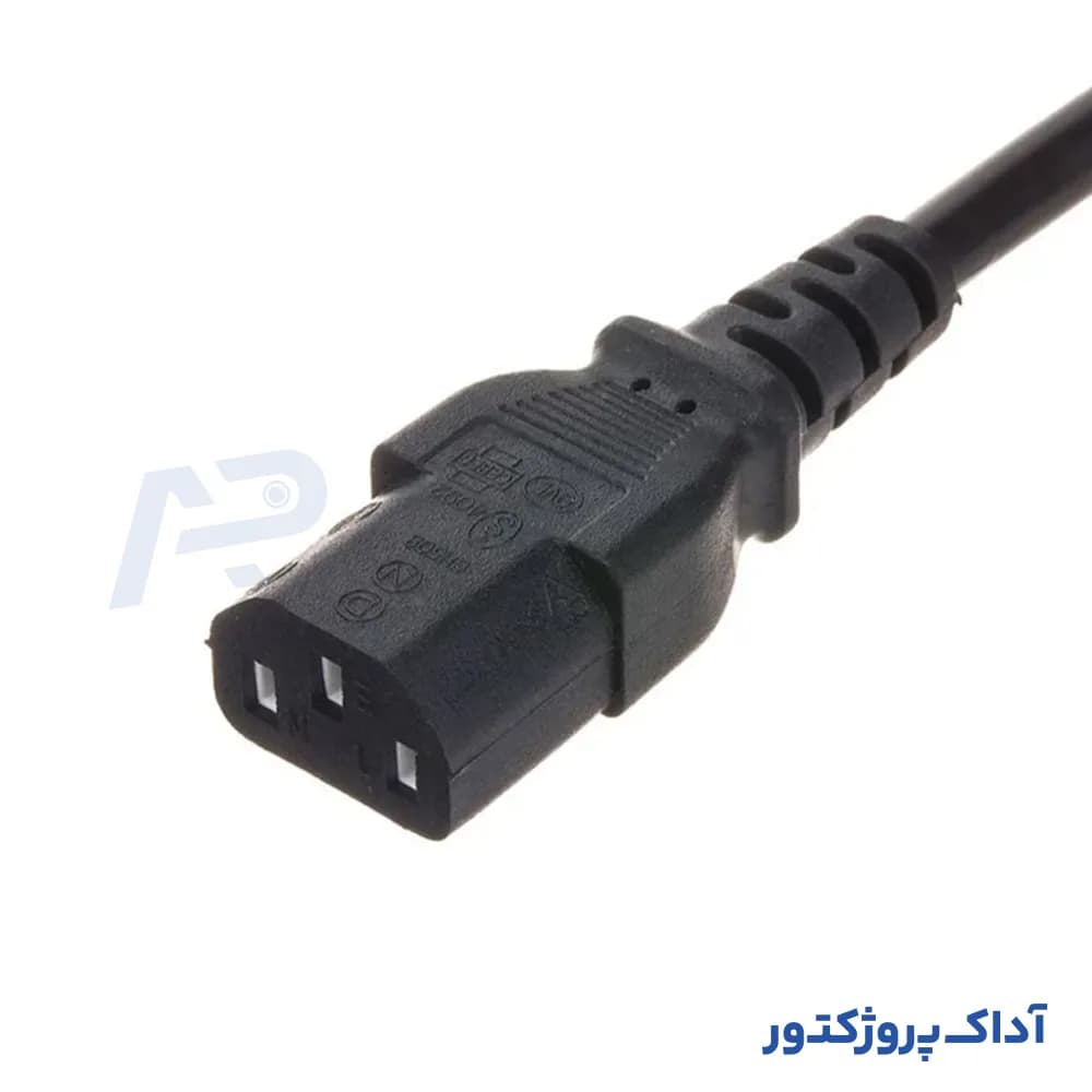 کابل برق دو پین کامپیوتر مدل کانکت (Connect) — تصویر ۵