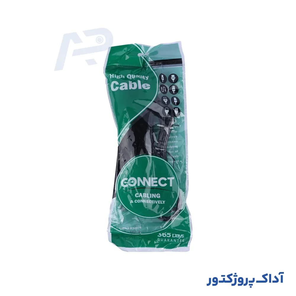کابل برق دو پین کامپیوتر مدل کانکت (Connect) — تصویر ۲