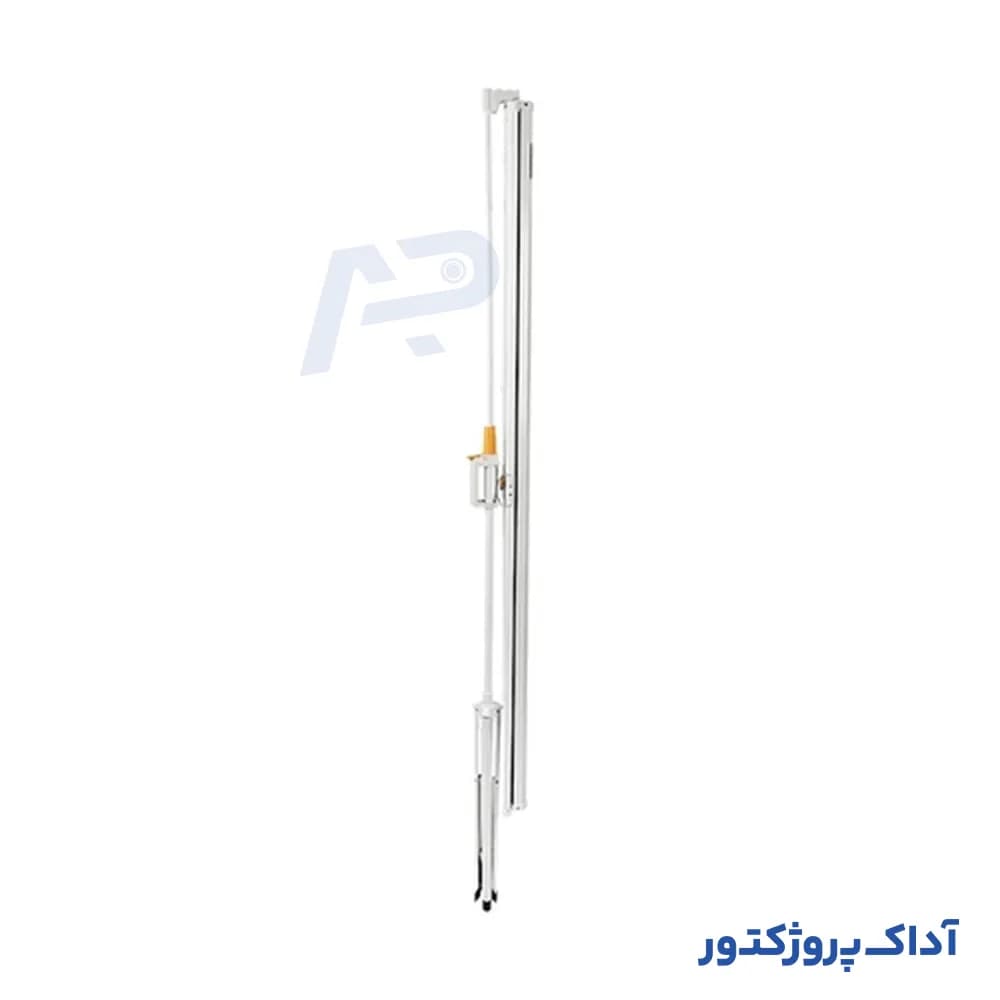 پرده نمایش پایه دار ویدئو پروژکتور اسکوپ ابعاد 250 در 250 — تصویر ۵