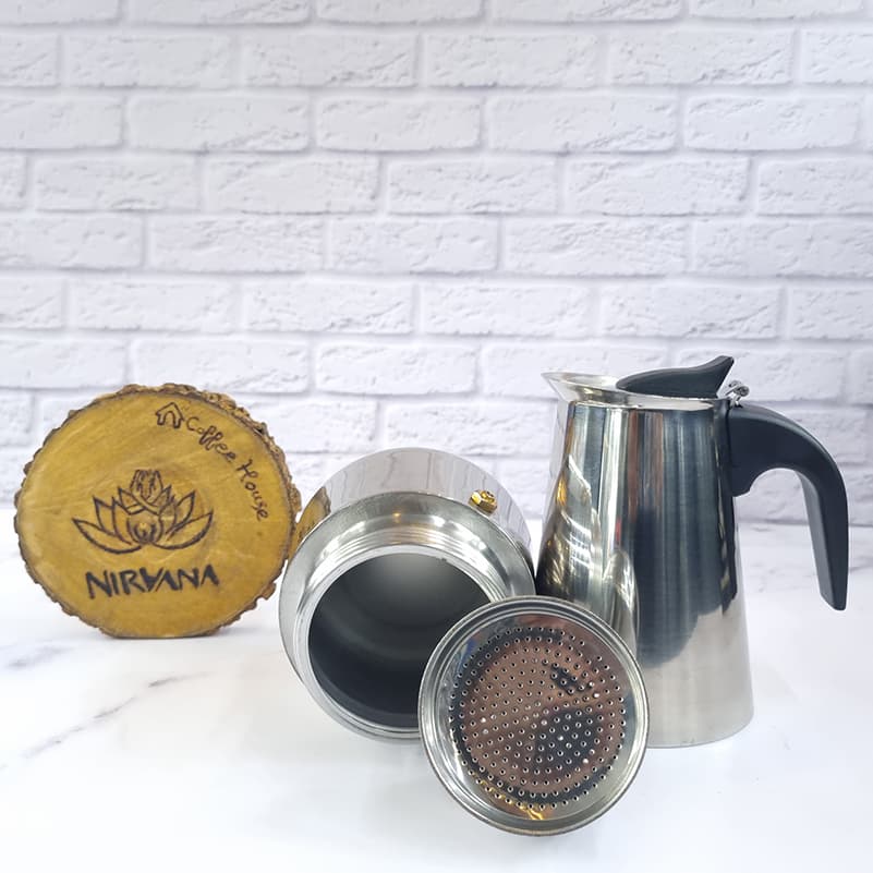 موکاپات 6 کاپ استیل طرح استوانه ای — تصویر ۳