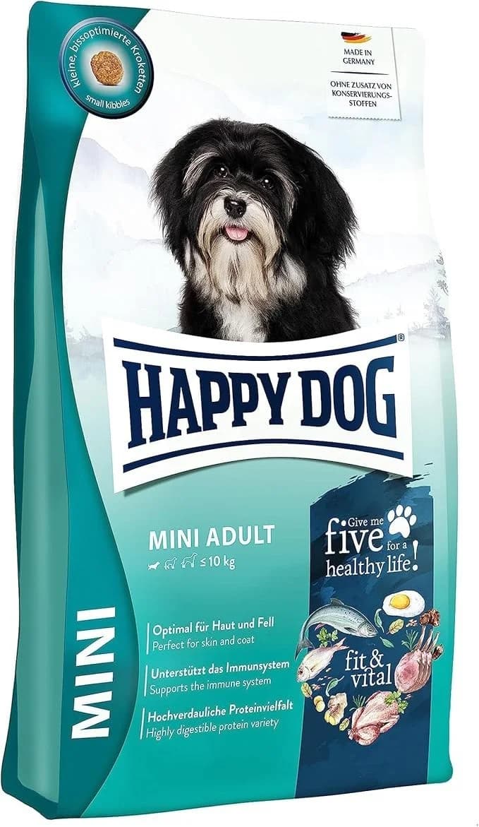 غذا خشک سگ نژاد کوچک هپی داگ وزن 10 کیلوگرم Happy Dog Mini Adult
