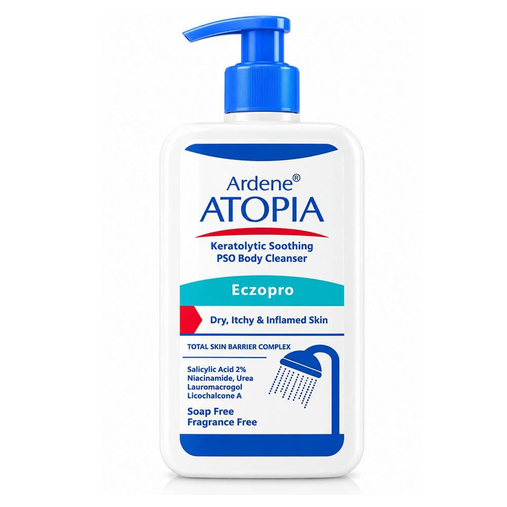 بالم شوینده التیام بخش و لایه بردار بدن پوست خیلی خشک و اگزمایی آردن آتوپیا ATOPIA BALM ECZOPRO